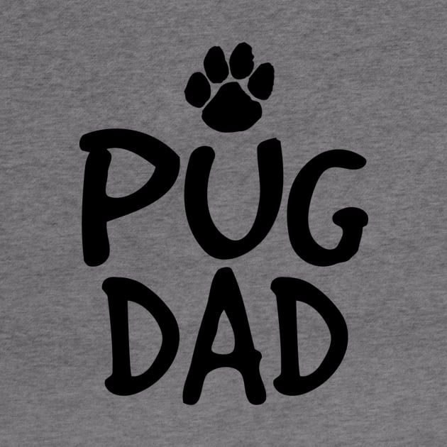 Pug Dad by nametees